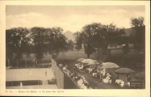 Evian-les-Bains Parc Sports Tennisplatz *