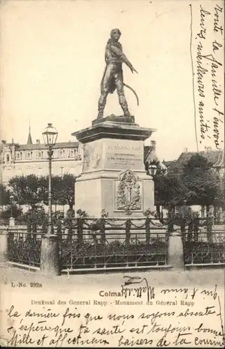 Colmar Denkmal General Rapp Monument x