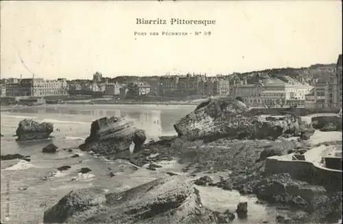 Biarritz Port des Pecheurs x