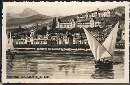 Evian-les-Bains Vu du Lac x