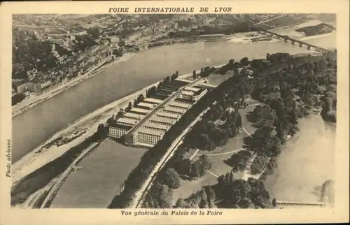 Lyon Fliegeraufnahme Palais Foire *