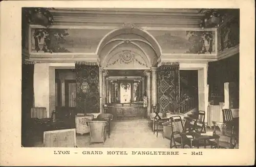 Lyon Grand Hotel Angleterre Hall x
