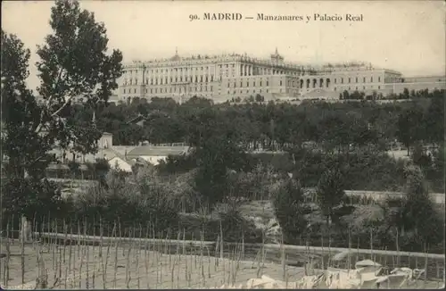 Madrid Manzanares Palacio Real x
