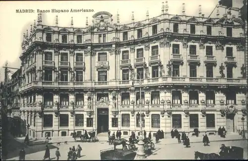 Madrid Banco Hispano Americano *