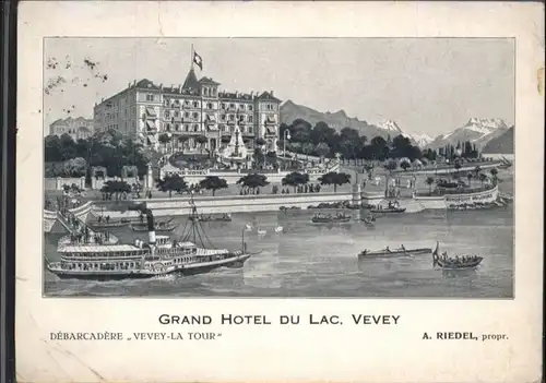 Vevey Grand Hotel Schiff x