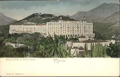 Menton Riviera Palace Winter Palace *