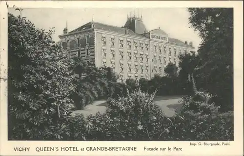 Vichy Queens Hotel Grande-Bretagne Parc x