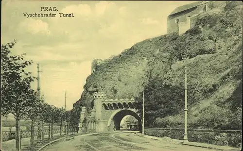 Prag Prahy Prague Vyschehrader Tunel Wyschehrader Tunnel Kat. Praha