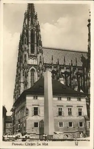 Prag Prahy Prague Chram sv. Vita Kathedrale Kat. Praha