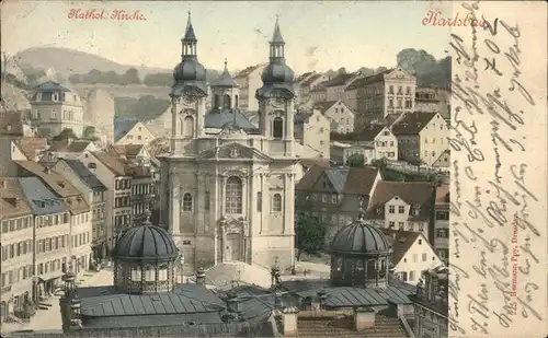 Karlsbad Eger Boehmen Katholische Kirche Kat. Karlovy Vary