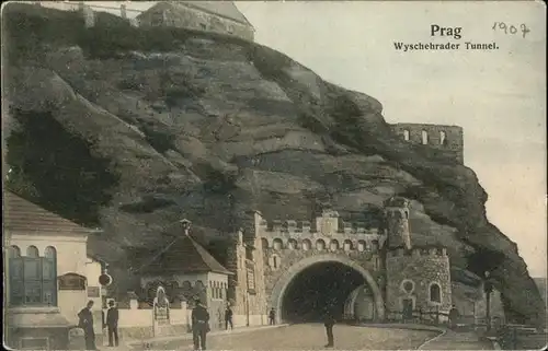 Prag Prahy Prague Wyschehrader Tunnel Vyschehrader Tunel Kat. Praha