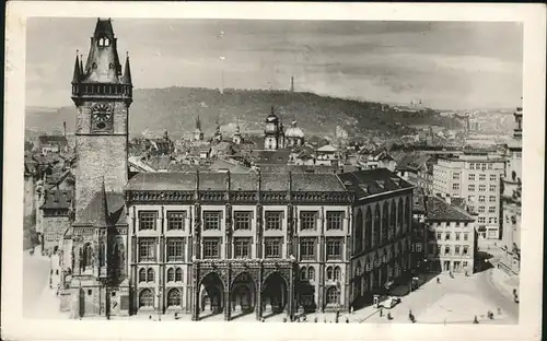 Prag Prahy Prague Staromestska radnice Altstaedter Rathaus Kat. Praha