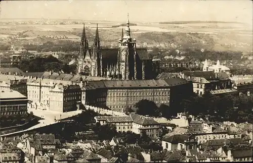 Prag Prahy Prague Mala Strana Kleinseite Hradschin Burg Kat. Praha