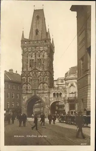 Prag Prahy Prague Prasna brana Pulverturm Kat. Praha