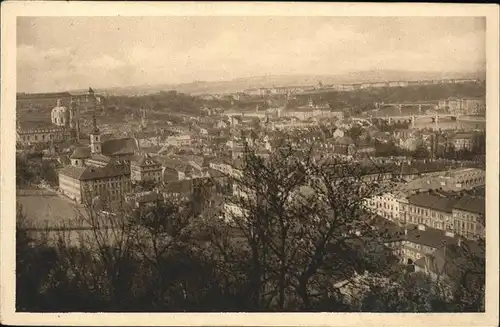 Prag Prahy Prague Panorama Mala Strana Kleinseite Kat. Praha