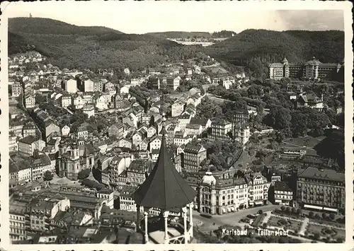 Karlsbad Eger Boehmen Teilansicht Hotel Imperial Kat. Karlovy Vary