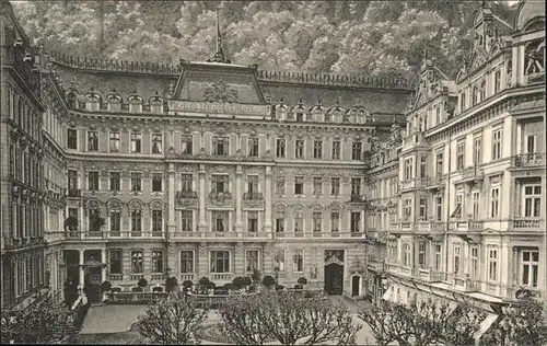 Karlsbad Eger Boehmen Grand Hotel Pupp Dependance Kat. Karlovy Vary