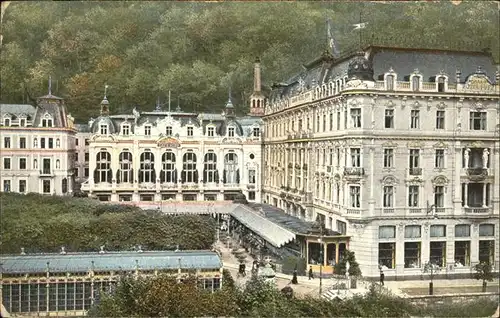 Karlsbad Eger Boehmen Grand Hotel Pupp  Kat. Karlovy Vary