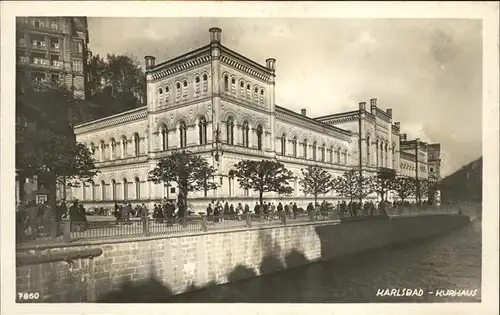 Karlsbad Eger Boehmen Kurhaus Kat. Karlovy Vary