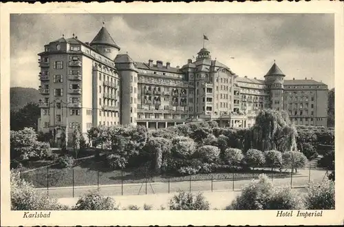 Karlsbad Eger Boehmen Hotel Imperial Kat. Karlovy Vary