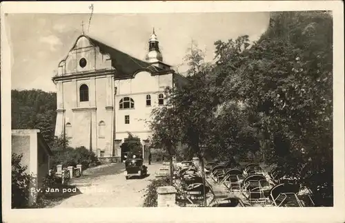 Prag Prahy Prague Sv. Jan pod St. Johann unter dem Felsen Kat. Praha