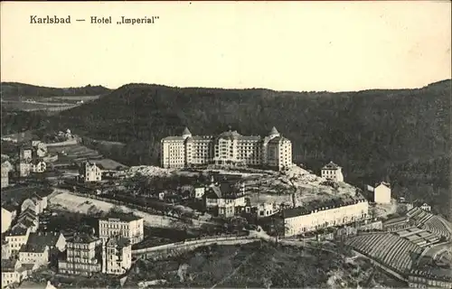 Karlsbad Eger Boehmen Hotel Imperial Kat. Karlovy Vary