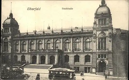 Elberfeld Wuppertal Stadthalle Strassenbahn / Wuppertal /Wuppertal Stadtkreis