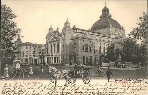 Frankfurt Main Neues Schauspielhaus Kat. Frankfurt am Main