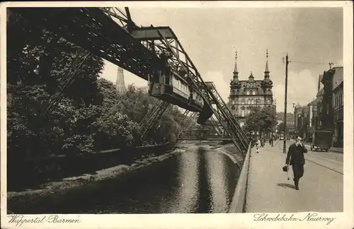 Barmen Wuppertal Schwebebahn Kat. Wuppertal