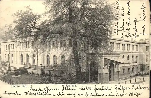 Darmstadt Saalbau Kat. Darmstadt