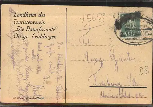 Leichlingen Rheinland Landheim des Touristenverein Die Naturfreunde / Leichlingen (Rheinland) /Rheinisch-Bergischer Kreis LKR