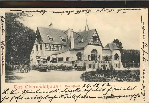 Darmstadt Das Oberwaldhaus Kat. Darmstadt