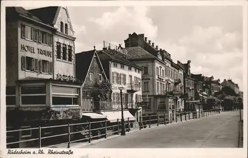 Ruedesheim Rheinstrasse Kat. Ruedesheim am Rhein