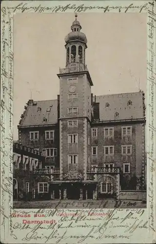 Darmstadt Glockenspiel Schlosshof Kat. Darmstadt