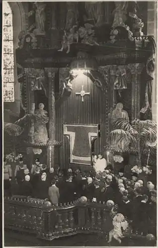 Trier Eroeffnungsfeier Ausstellung heilig. Rock im Dom Kat. Trier