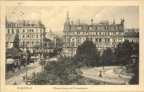 Elberfeld Wuppertal Doeppersberg Schwebebahn / Wuppertal /Wuppertal Stadtkreis