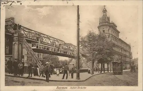 Barmen Wuppertal Adler Bruecke Kat. Wuppertal