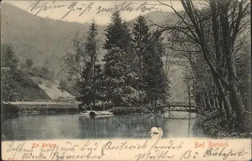 Bad Bertrich Am Weiher Kat. Bad Bertrich