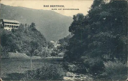 Bad Bertrich Schweizerhaus Kat. Bad Bertrich