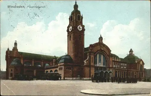 Wiesbaden Bahnhof Kat. Wiesbaden