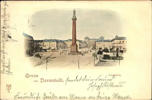 Darmstadt Luisenplatz Kat. Darmstadt