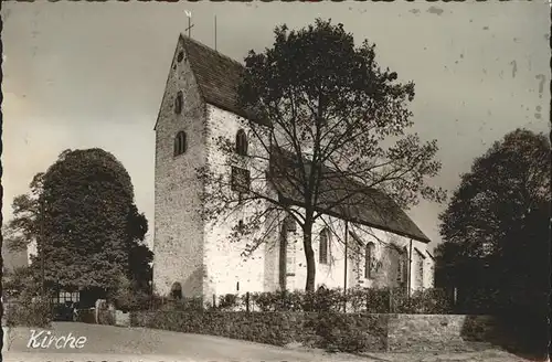 Langenholzhausen Kirche Kat. Kalletal