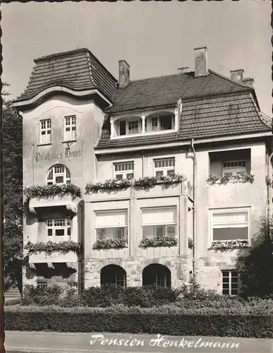 Bad Waldliesborn Pension Henkelmann (Deutsches Haus) Kat. Lippstadt