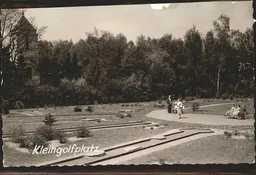 Bad Waldliesborn Kleingolfplatz Kat. Lippstadt