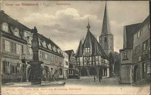 Michelstadt Marktplatz Kat. Michelstadt