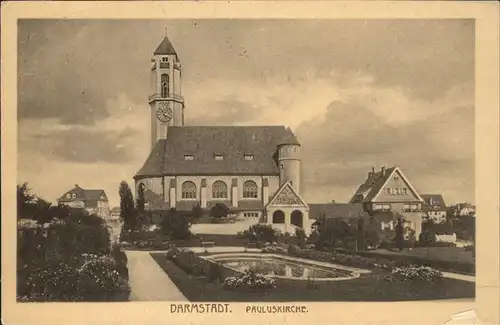 Darmstadt Pauluskirche Kat. Darmstadt