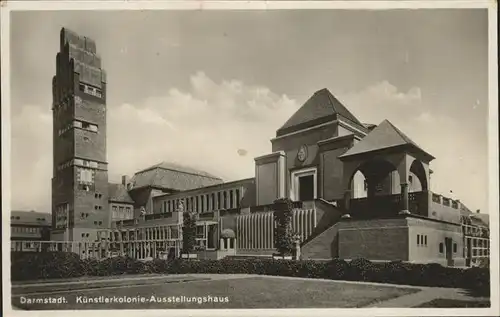 Darmstadt Kuenstlerkolonie Ausstellungshaus Kat. Darmstadt