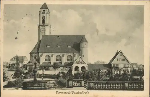 Darmstadt Pauluskirche Kat. Darmstadt