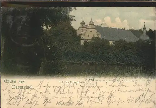 Darmstadt Schloss Kranichstein Kat. Darmstadt