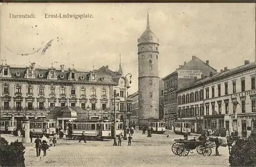 Darmstadt Ernst Ludwigsplatz Kat. Darmstadt